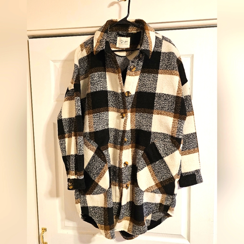 Jacket/Shaket Brown and Cream